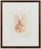 MIDSUMMER NIGHT'S DREAM ETCHING by Salvador Dalí, drypoint etching on paper, sold Apr 2025