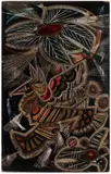 ABSTRACT PAINTING / WOOD CARVING by Emilio Jamie Giol, oil on pressed wood panel, sold Apr 2025