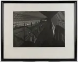 DUPONT CIRCLE PRINT by Jane Potts, lithograph on paper, sold Apr 2025