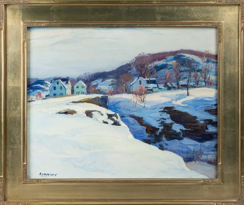 Untitled by George A. Renouard, Oil on canvas, sold Sep 2026