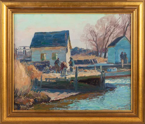 Untitled by George A. Renouard, Oil on canvas, sold Sep 2026