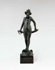 Salome by Bertram Mackennal, 1897, bronze, sold Aug 2024