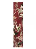 Lilies And Parrot Shawl by Cressida Campbell, 2006, unique colour woodblock print, sold Aug 2024