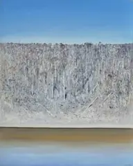 River-Bush Homage To Pollock by Arthur Boyd, 1976, oil on canvas, sold Aug 2024