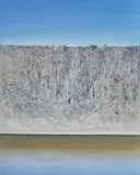 River-Bush Homage To Pollock by Arthur Boyd, 1976, oil on canvas, sold Aug 2024