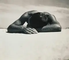 Sunbaker by Max Dupain, 1937, printed later, silver gelatin photograph on cardboard, sold Nov 2024
