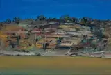 Shoalhaven River Vi by Arthur Boyd, 1975, oil on canvas, sold Nov 2024
