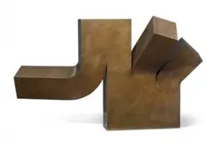 Wallflower by Clement Meadmore, 1987, bronze, sold May 2025