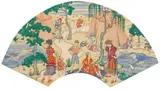 The Encampment by Thea Proctor, c.1929, watercolour on paper, sold May 2025