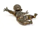 Reclining Angel by John Perceval, c.1957, bronze, sold May 2025