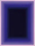 Let the shadow come by Jonny Niesche, 2019, dye sublimation print on polyester voile, auto-paint on aluminium, sold Aug 2025