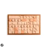Volumes Bas-relief; possiblement maquette de mural by Jean Derval, Épreuve en terre cuite, sold Oct 2025