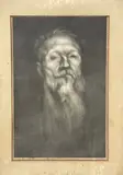 Auguste Rodin. 1897 by Eugène Carrière, Lithographie, sold Jun 2024