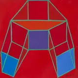 Sadok by Achille Perilli, 1980, Toile, sold Jun 2024
