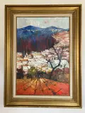 Paysage de Provence by Bernard Lignon, Toile, sold May 2024