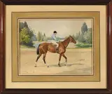 Marise, née en 1893 by Marie Joseph Ernest Le Nail, Aquarelle, sold Mar 2023