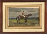 Christiana, née en 1870, appartenant au comte de Juigné by Johnny Audy, 1874, Gouache, sold Mar 2023