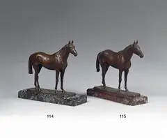 L'Impérial by René Paris, 1949, Épreuve en bronze patiné, sold Mar 2023