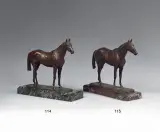 L'Impérial by René Paris, 1949, Épreuve en bronze patiné, sold Mar 2023