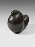 Le pigeon by Ferdinand Parpan, Épreuve en bronze à patine brune nuancée, sold Dec 2022