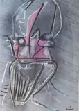 Sans titre by Ladislas Kijno, Pastel sur papier, sold Jun 2023