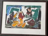 Africaines préparant le repas by Floris Jespers, Gouache, sold Mar 2023