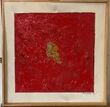 Au fil de la plume" by Jean Piaubert, 1991, Technique mixte, huile sur panneau et collage, sold Mar 2023