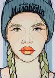 Urban love mujahedin by El Bocho, Lithographie et collage en, sold Mar 2023