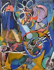 Sans titre by André Lanskoy, Gouache, sold Apr 2024