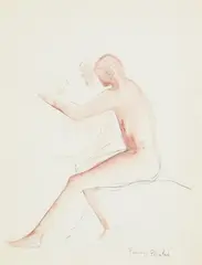 NU by Francis Picabia, 1927, Aquarelle et crayon sur papier signé en bas à droite, sold Oct 2019