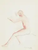 NU by Francis Picabia, 1927, Aquarelle et crayon sur papier signé en bas à droite, sold Oct 2019