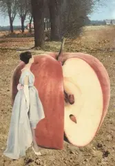 ÉVE by Georges Hugnet, 1961, Collage sur papier signé et daté en bas à droite, sold Oct 2019
