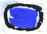 SANS TITRE by Bram Bogart, 1972, Gouache sur papier signé et daté en bas à droite, sold Oct 2019