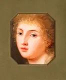 Bénigne GAGNERAUX (Dijon 1756 – Florence 1795) Portrait de jeune fille by Bénigne Gagneraux, Toile, un fragment, marouflée sur panneau, sold Nov 2018