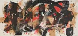 Bagdad, my Love by Karim Saifou, 2005, Acrylique et collage sur papier, sold Dec 2024