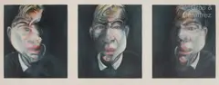 Trois études pour un autoportrait 1981 by Francis Bacon, Lithographie en couleurs signée et numérotée «, sold Dec 2024