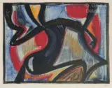 Sans titre by Jean-Michel Atlan, Lithographie en couleurs signée et numérotée «, sold Dec 2024