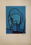 Sans titre by Valerio Adami, Lithographie en couleurs signée et numérotée «, sold Dec 2024