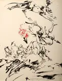 Salto arrière by Vladimir Veličković, Lithographie en couleurs signee et justifiée « HC, sold Dec 2024