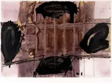 Paraleller" by Antoni Tàpies, 1984, Lithographie, sold Dec 2024