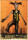 Bébert le clown" by Bernard Buffet, 1968, Lithographie, sold Dec 2024