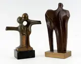 Sans titre by José Luis Fernández, Bronze sur socle de marbre, sold Dec 2024