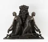 Pomone by Joe Descomps Guirande, Bronze patiné, sold Sep 2024