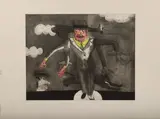 Iacinto Herrera me llamo , 2000-2001 by Antonio Seguí, Eau-forte et aquatinte réhaussée à l'aquarelle, sold Aug 2024