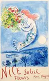 La Baie des anges by Marc Chagall, 1962, Lithographie en couleurs, sold May 2024