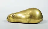 La loutre by Irénée Rochard, Epreuve en bronze à patine d'usage, sold Jul 2020