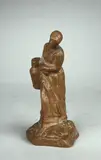 La porteuse de lait by Jules Dalou, Terre cuite d'édition à patine rosée signée, sold Apr 2020
