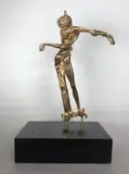 Femme à la tête de rose by Salvador Dalí, 1981, Bronze à patine mordorée signé, sold Apr 2020