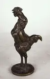 Le coq by Emmanuel Frémiet, Epreuve en bronze à patine brun clair nuancé, sold Apr 2020