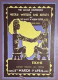 Sans titre by Gérard Sekoto, Affiche "The second conference negro writters and artist by the society of afriacan cultur, sold Feb 2026